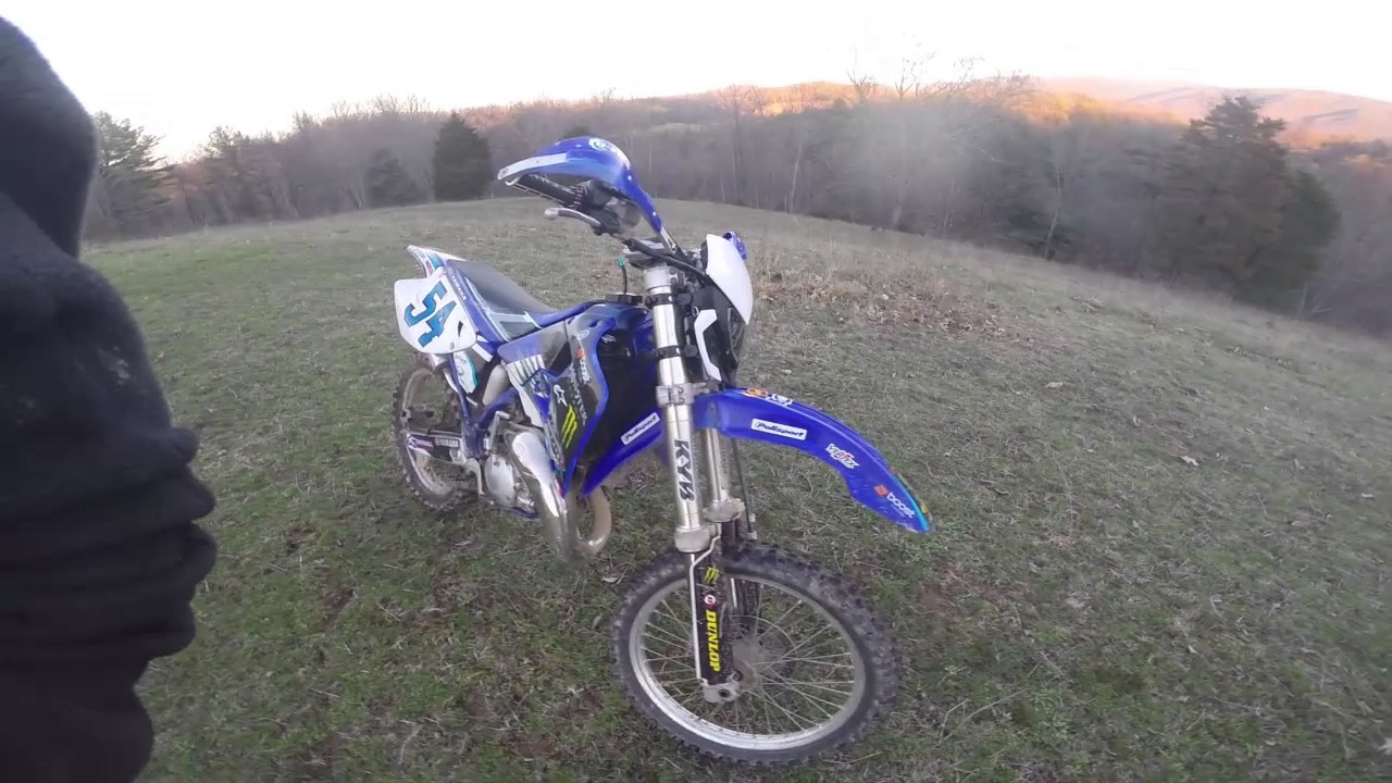 Polisport Lookos headlight review-yz125 - YouTube