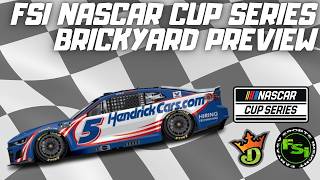 FSi NASCAR Cup Series DFS Picks Show -  Brickyard 400 at Indianapolis Motor Speedway