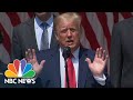 Live: President Donald Trump Holds News Conference On Jobs Numbers | NBC News