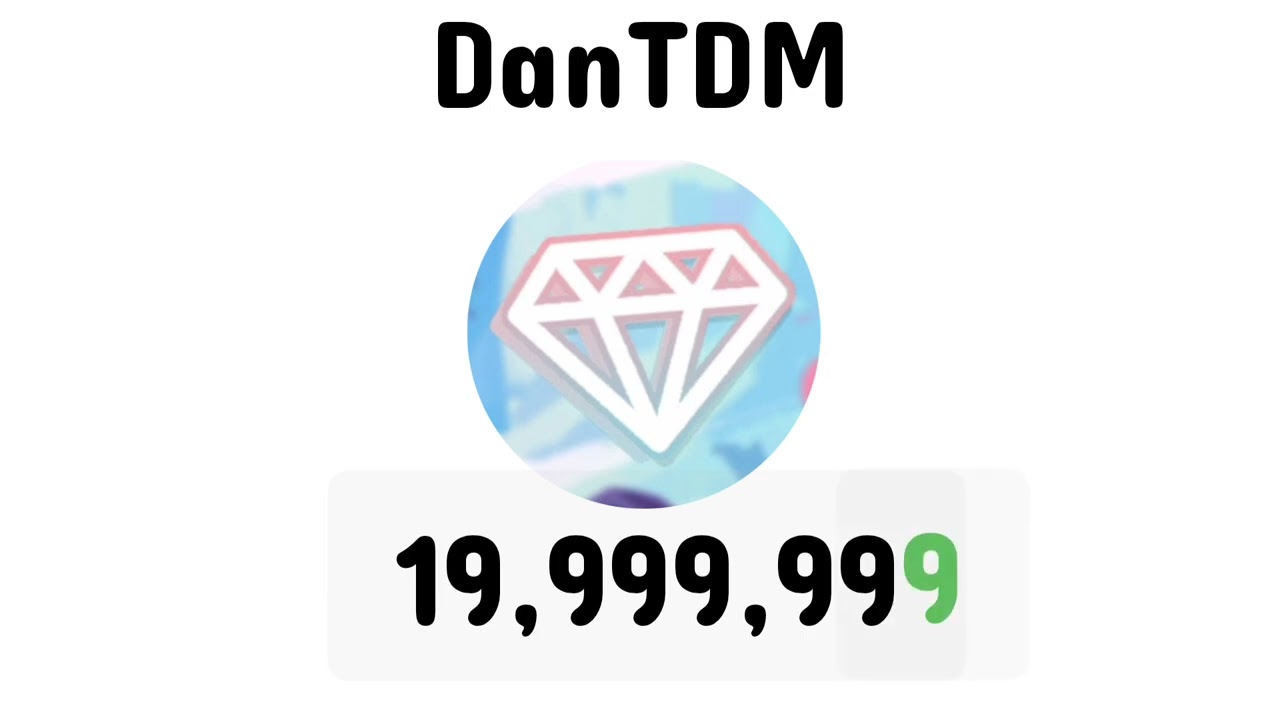 DamTDM hits 20,000,000 subscribers @DanTDM 