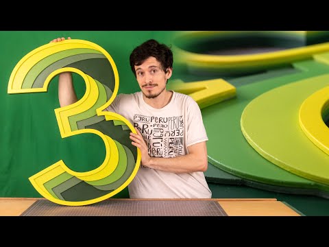 Giant THREE in 2.5D // the Numbers Project
