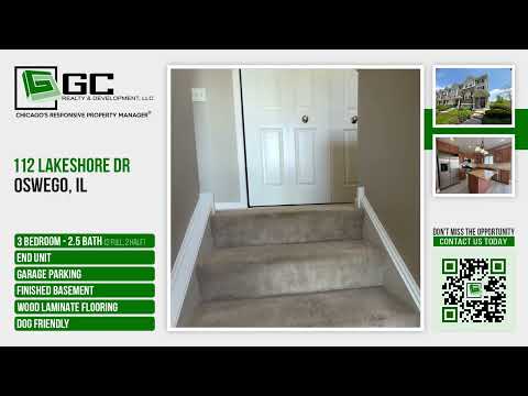 112 Lakeshore Dr, Oswego, IL home video tour