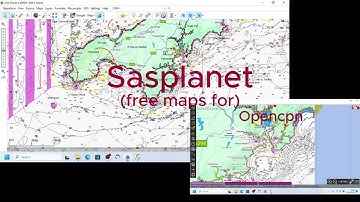 sasplanet (free maps for opencpn) & may be some other apps