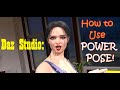 Daz Studio: Using the Power Pose Tool Option