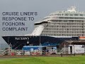 Cruise liner&#39;s response to single foghorn complaint