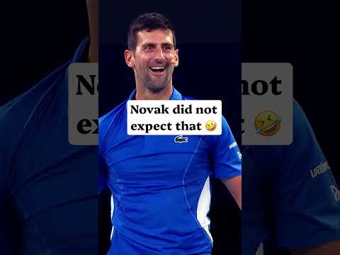 Video Novak Djokovics reaction says it all | Tennis Moment