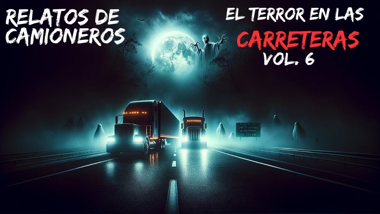 👻EL TERROR DE LOS TRAILEROS: HISTORIAS DE TERROR EN CARRETERAS ENVIDAS POR CAMIONEROS VOL 6 🚚