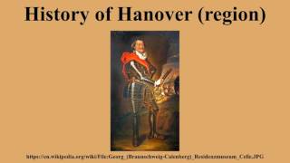 History of Hanover (region)