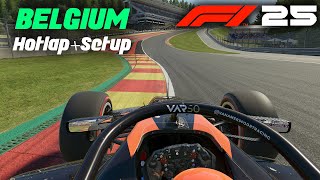 F1 25 Belgium Setup + Track Guide (F2)