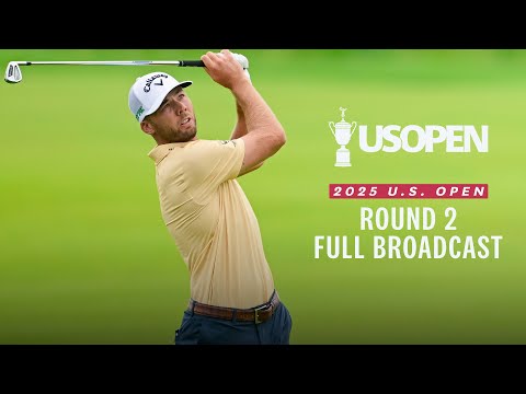 2025 U.S. Open (Round 2): Oakmont Strikes Again as Sam Burns Surges to the Top | Full Broadcast