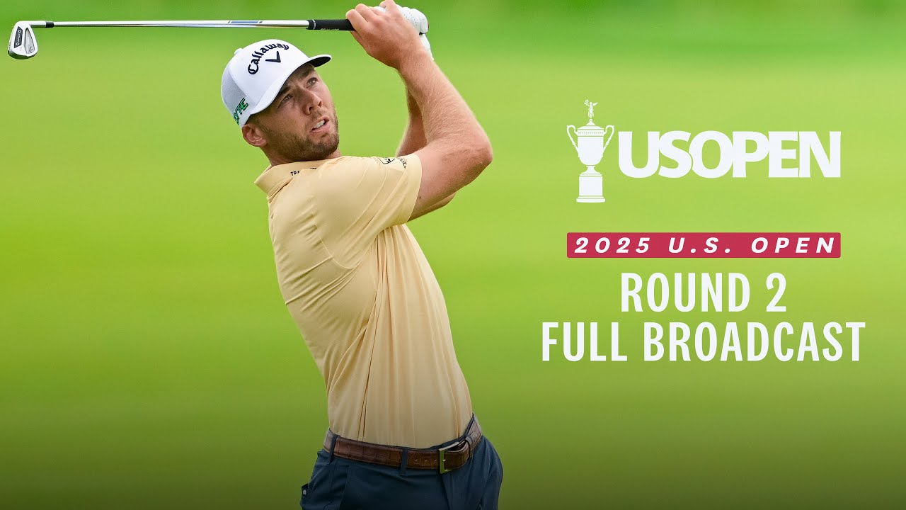 2025 U.S. Open (Round 2): Oakmont Strikes Again as Sam Burns Surges to the Top | Full Broadcast