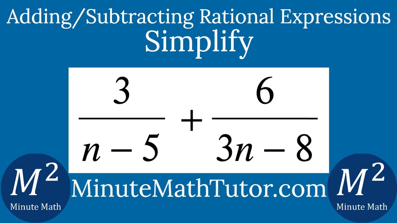 Simplify 3 N 5 6 3n 8 Youtube Simplify 3 N 5 6 3n 8 Youtube