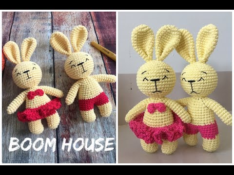 Video Bunny Tutorial l Hướng dẫn móc THỎ l Boom House - youtube