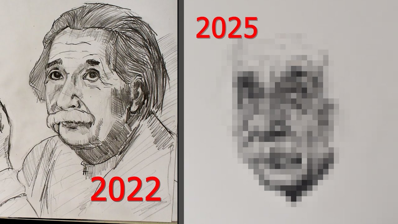 How my drawing skills have improved in 3 years - YouTube