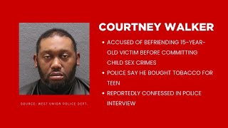 West Union man arrested in child sex crime investigation