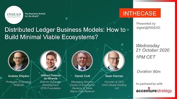 IOTA - DLT: How to Build Minimal Viable Ecosystems? w/ Andrew Shipilov, Wilfried Pimenta, Dani Cotti