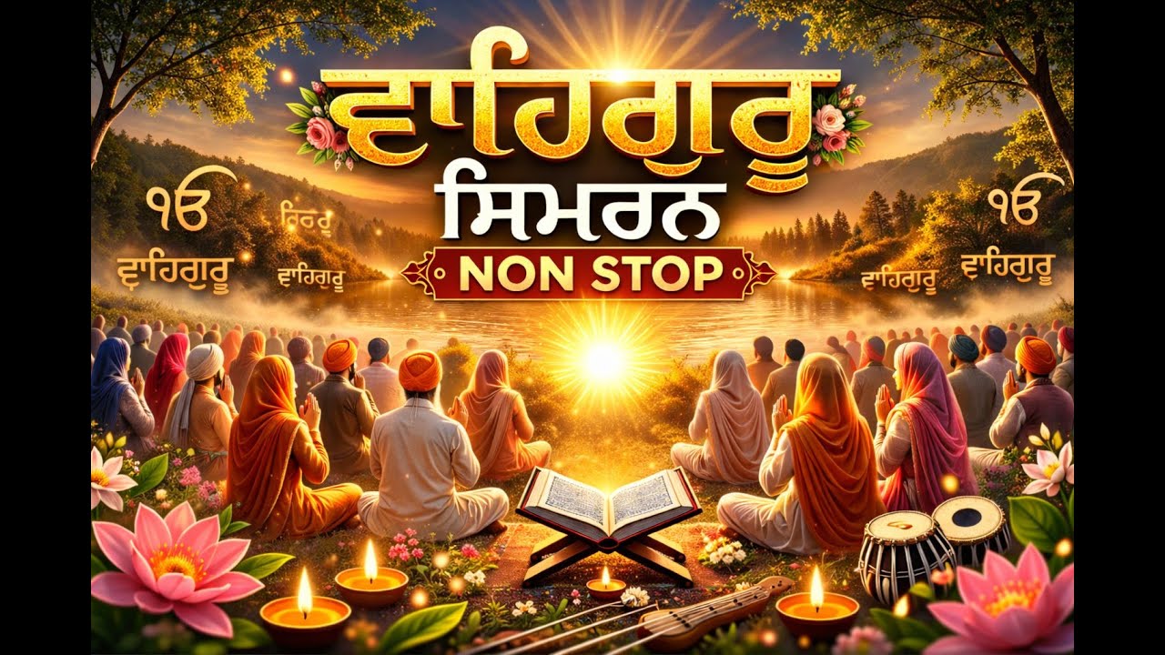 Satnam Waheguru Simran Jaap LIVE