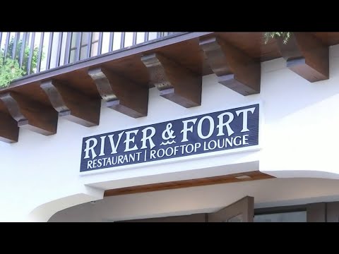 River Fort offers cuisine with a beautiful rooftop view