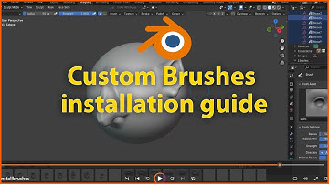 Install Custom Brushes in Blender 4.3 or higher