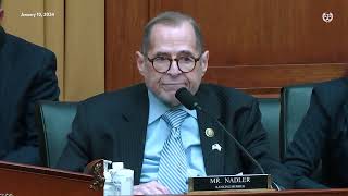 RM Jerry Nadler deliver his opening statement during the Hunter Biden contempt of Congress markup