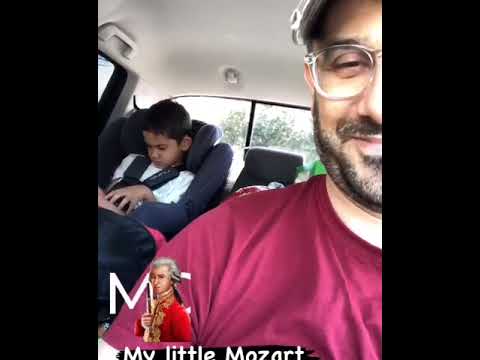 فيديو لطيف يجمع قصي خولي بـ ابنه 