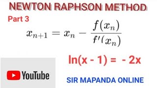 NEWTON RAPHSON PART 3