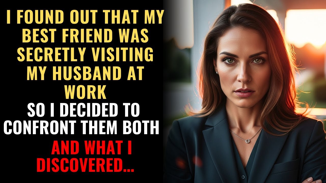 I FOUND OUT THAT MY BEST FRIEND WAS SECRETLY VISITING MY HUSBAND AT WORK, SO I DECIDED TO CONFRONT