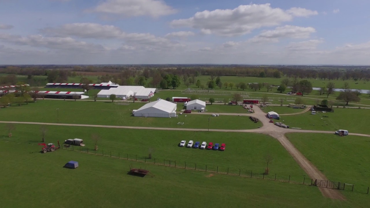 A bird's eye view over Badminton