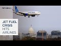 Airlines cut flights and raise fares as jet fuel costs soar
