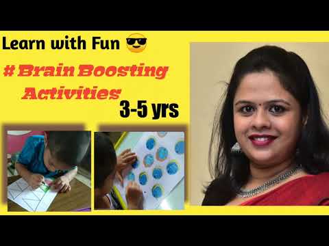 Brain Boosting Activities For 3-5 Yrs Kids | Part 1 | DIY