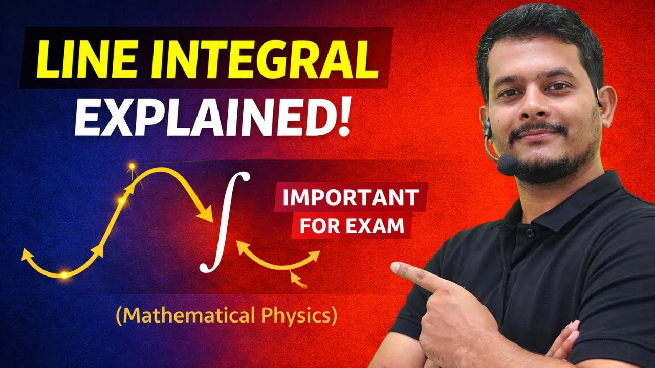 Line Integral with Problems | Mathematical Physics for BSc Physics