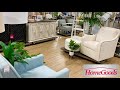 HOMEGOODS SHOP WITH ME FURNITURE ARMCHAIRS TABLES CONSOLES SOFAS DECOR SHOPPING STORE WALK THROUGH