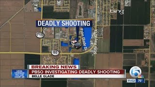 PBSO investigating deadly shooting