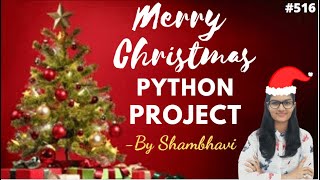 Celebrity Merry Christmas python project | python project for beginners| python project tutorial Profile