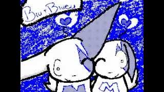 Flipnote Hatena - Blu and Bluey (MasterLink)