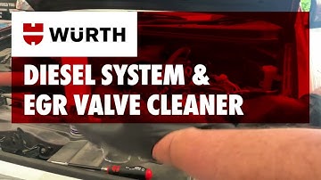 Wurth Diesel System and EGR Valve cleaner