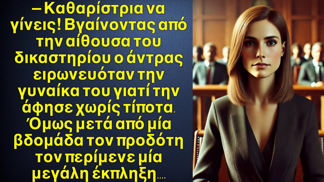 Ο άντρας άφησε την γυναίκα του χωρίς τίποτα, όμως μετά από μια βδομάδα τον περίμενε μεγάλη έκπληξη
