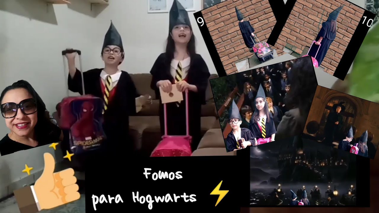 Daniel Potter e Mariana Granger em A Pedra Filosofal - Parte 1: Fomos para Hogwarts | funny stories