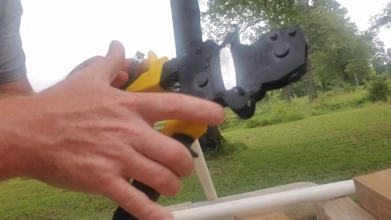 Poly pipe splice YouTube