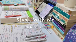 1 Hour Study With Me: 🕒 No Breaks📚✨Deep Focus Session | Lofi Music 🎵