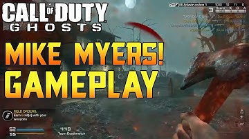 Call of Duty Ghost "MIKE MYERS" Gameplay! - Michael Myers Fog Streak! - (COD Ghosts Onslaught)