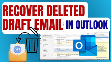 How to Recover Deleted Draft Email in Outlook | Restore Lost Drafts Easily #outlooktips  #outlook