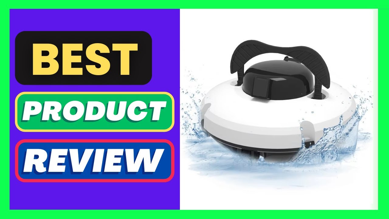 Fully Automatic Pool Cleaning Robot Wireless Smart Pool Robot