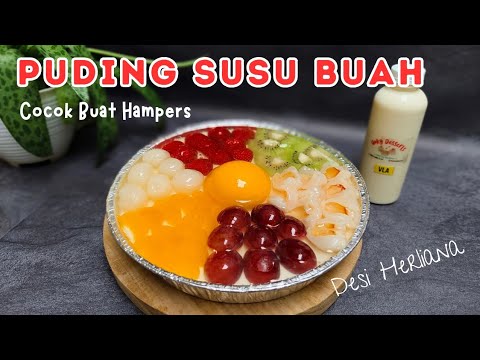 Resep Puding Buah Vla Susu