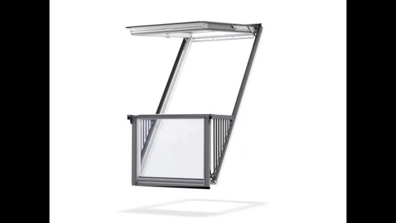 Velux cabrio balcony youtube Ideer til farver i stuen