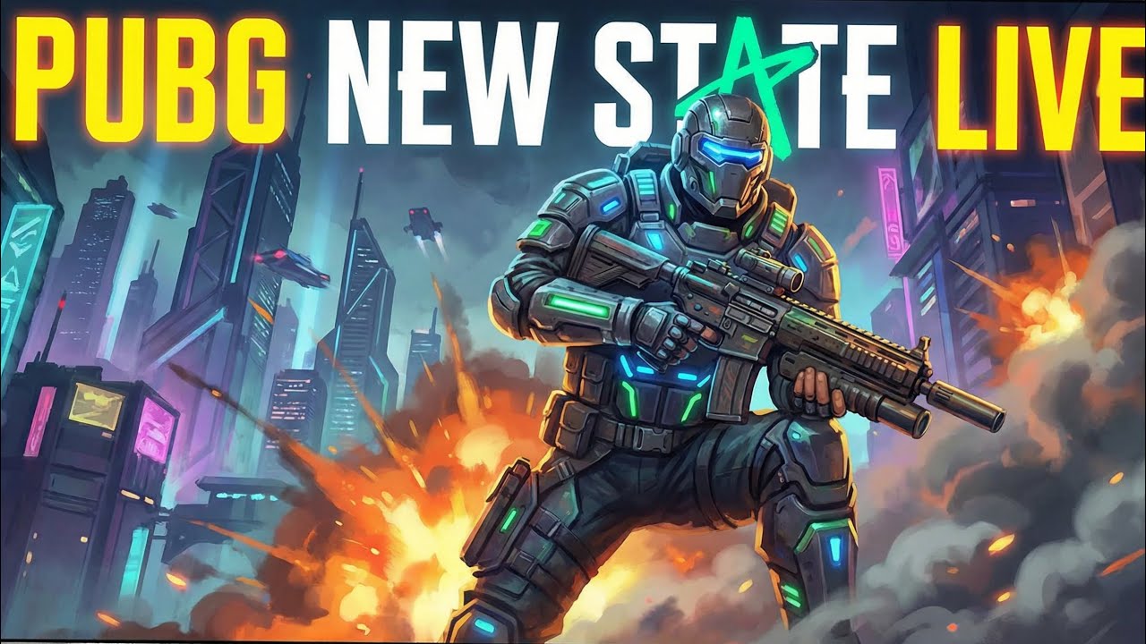 PUBG New State Live Today 😱 New Update | Chicken Dinner Try