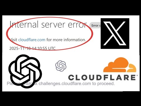 مشكلة في كلاود فلير - مواقع الويب لا تعمل | تويتر معطل | إلغاء حظر ChatGPT challenges.cloudflare.com
