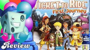 Ticket to Ride: First Journey (Europe) Review - with Tom Vasel