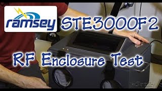 Ramsey STE3000F2 RF Enclosure Test by Saelig