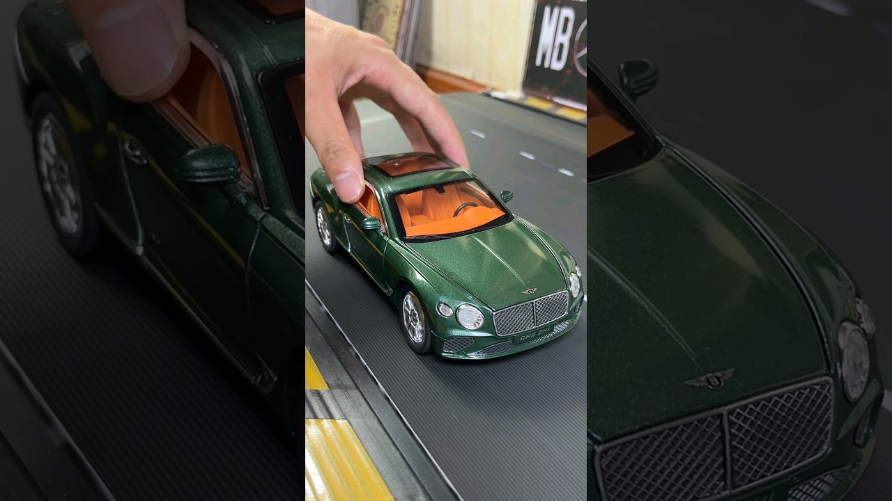 Miniature Bentley Continental GT 2 diecast model car 